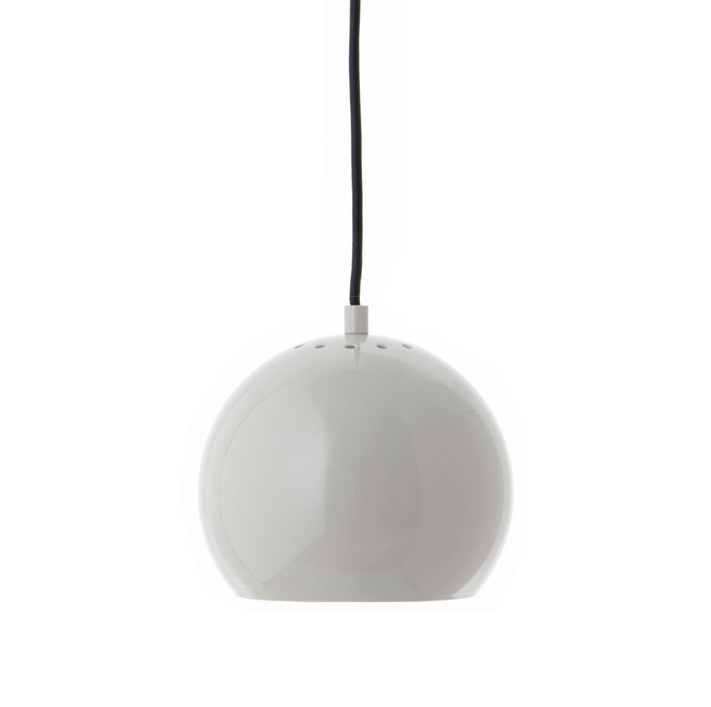 Ball pendel Ø18, blank grå