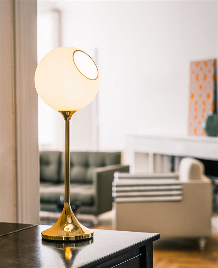 Ballroom Table - bordlampe, white snow