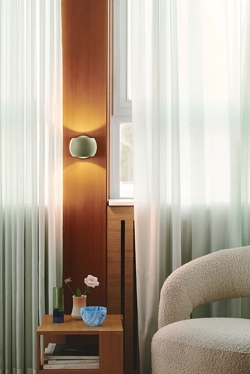 Belir væglampe, støvet grøn