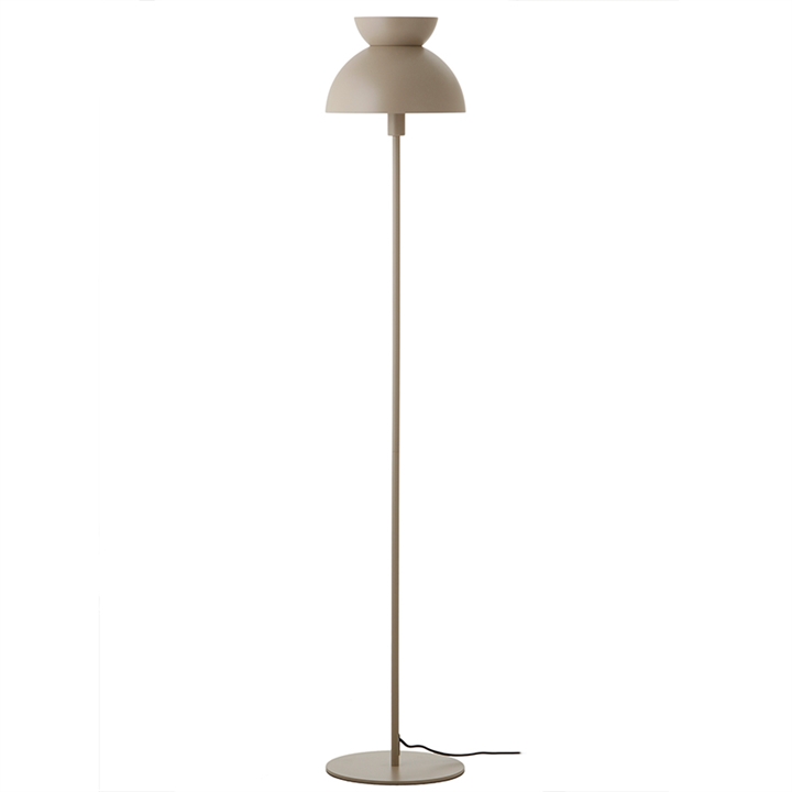 Butterfly gulvlampe, mat tan grey