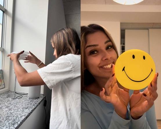 Camilla Dohn vælger lys til sin nye lejlighed