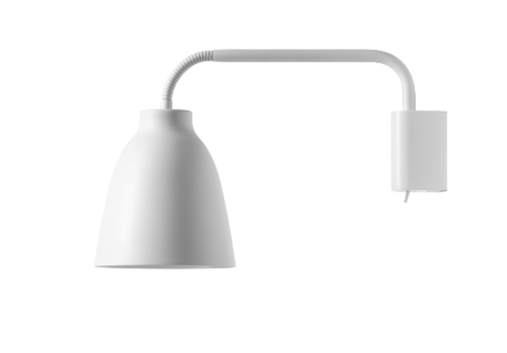 Caravaggio Read Væglampe Mat Hvid Fritz Hansen