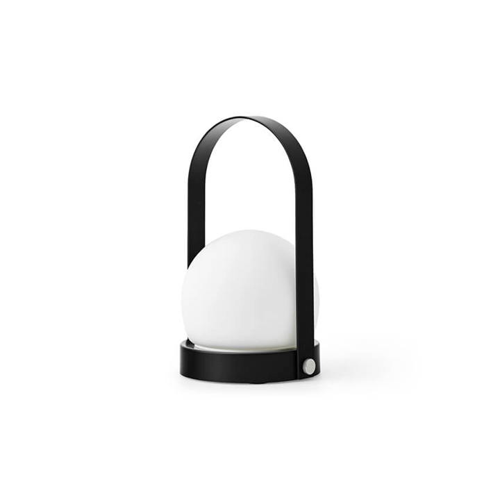 Carrie bordlampe / batterilampe, sort (ny version)