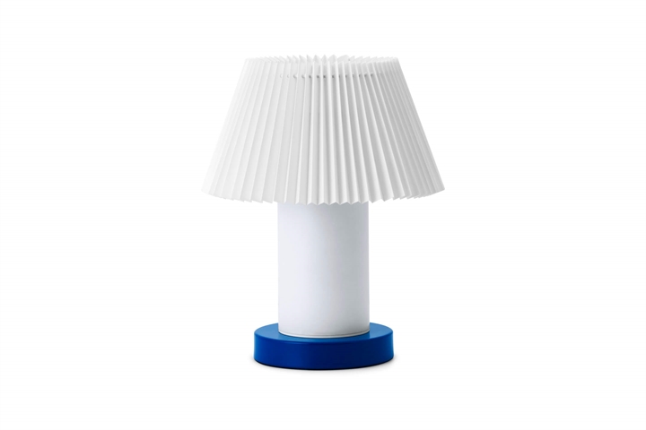 Cellu bordlampe, lyseblå