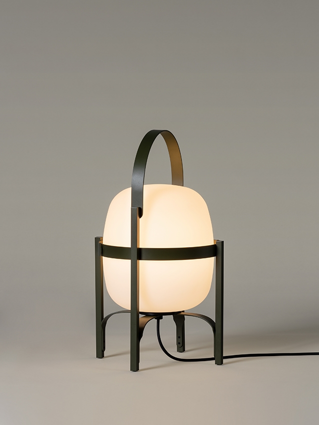 Cesta Exterior bordlampe, olivengrøn