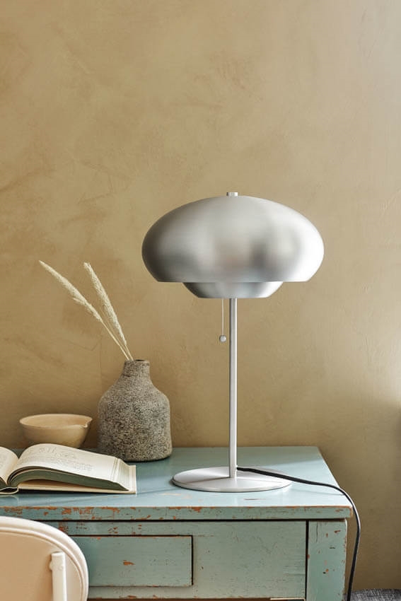 CHAMP bordlampe, Børstet Aluminium / Mat