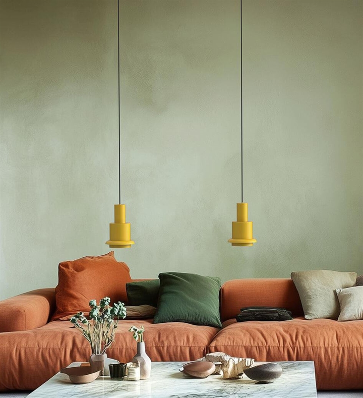 Chaumont pendel 190, gul