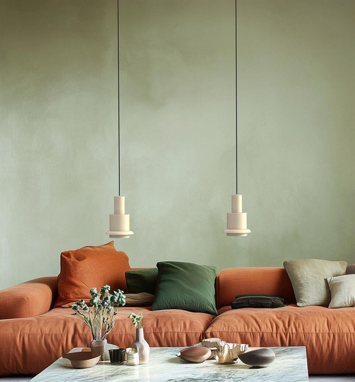 Chaumont pendel 190, hvid