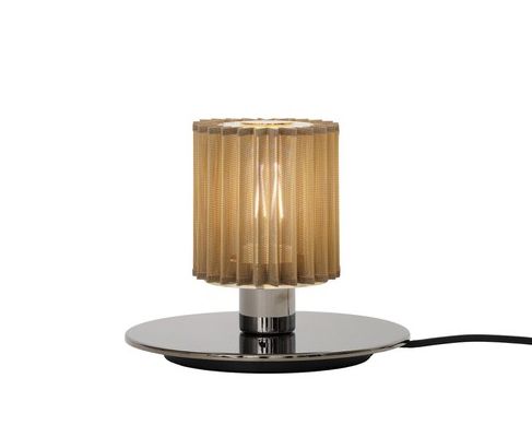 In The Sun 220 bordlampe, sølv/guld