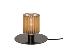 In The Sun 220 bordlampe, sort/guld