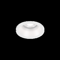 Deep petit IP65 udendørs indbygningsspot (2700K), hvid