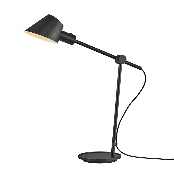 Stay bordlampe, sort