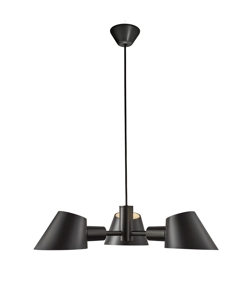 Stay 3-Spot pendel, sort