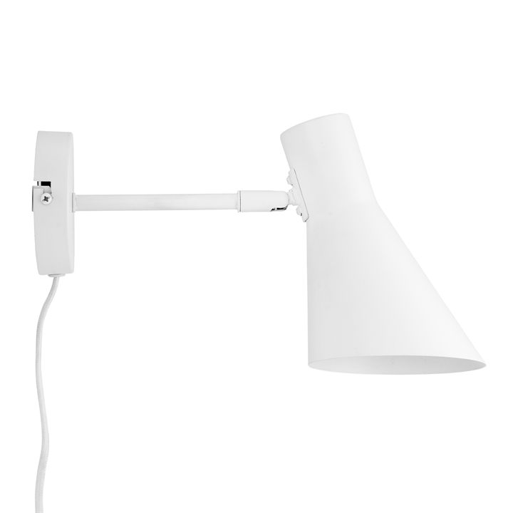 DL12 væglampe, hvid