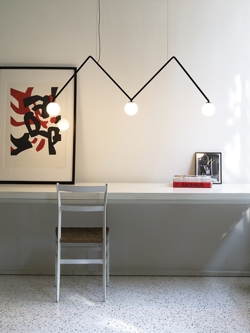 DABLIU Globe pendel, opal