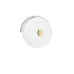 TRIP væglampe, carrara/opal