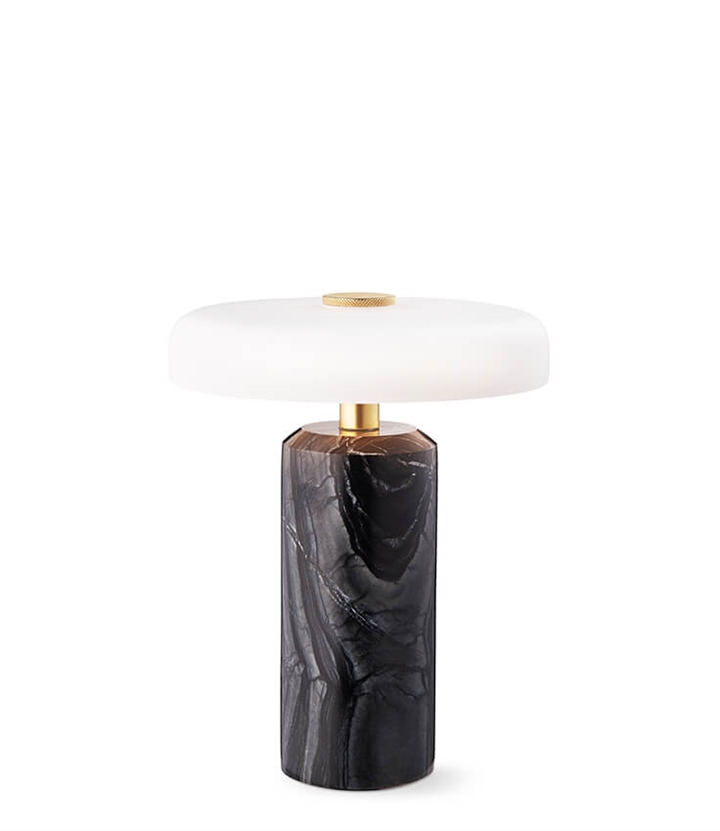 TRIP portable batterilampe / bordlampe, charcoal/opal