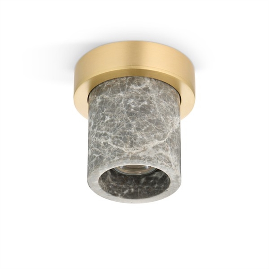 Miss Marble spot, grey/messing Miss Marble spot, grey/messing