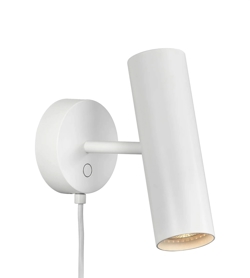MIB 6 væglampe, hvid