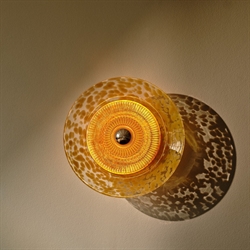 DISCO RAMA væglampe / loftlampe, amber