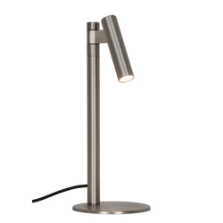 Makoto bordlampe, satin krom