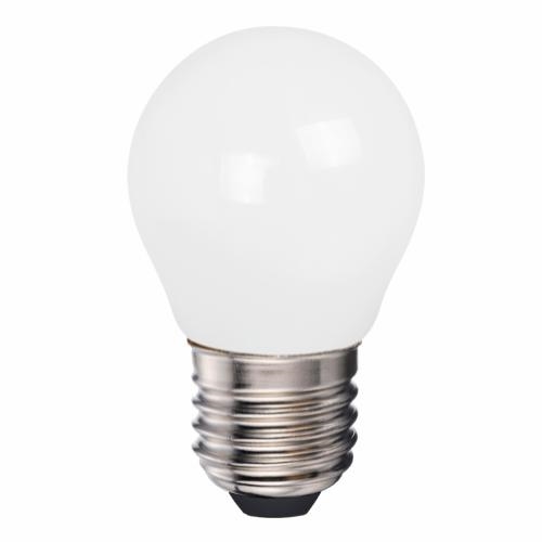 Kronepære LED 3,5W opal, E27, 2700K 