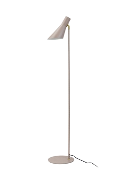 DL12 gulvlampe, beige/messing
