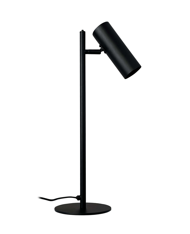 Karlo bordlampe, sort