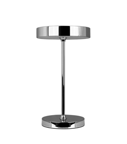 Starlight LED batterilampe / bordlampe, krom