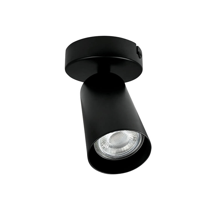 Modern spot / loftlampe, sort