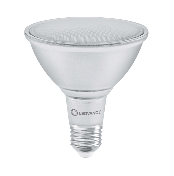 Osram LED-pære 15,2W E27 927 PAR38 30° IP65 dæmpbar