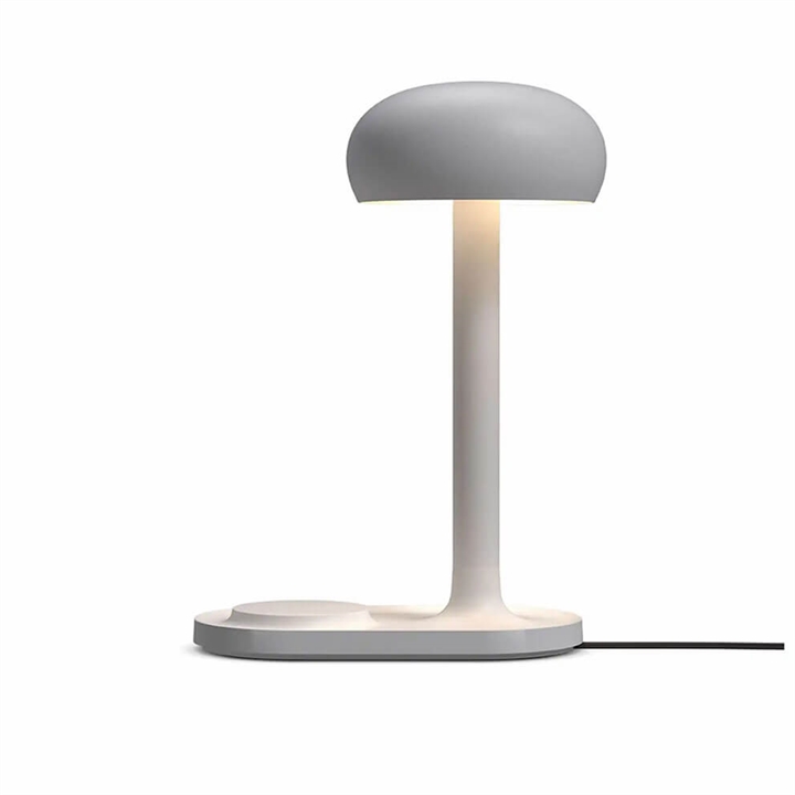 Emendo bordlampe med Qi trådløs oplader, cloud