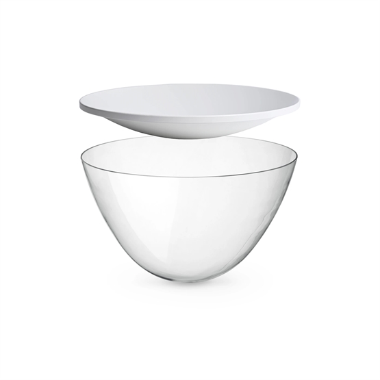 Reservedel: Flos TACCIA glas/reflektor, hvid mat/mat