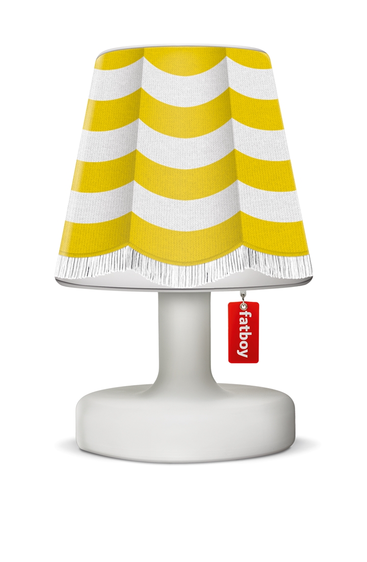 Fatboy® Cooper cappie / skærm, stripe curtain yellow