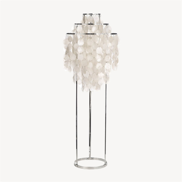 FUN 1 STM gulvlampe, krom