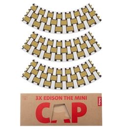 Fatboy® Mini Cappie / skærme til Edison the mini, basket weave gold honey (3 stk.)