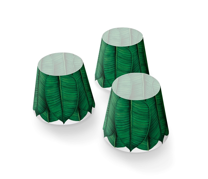 Fatboy® Mini Cappie / skærme til Edison the mini, be leaf (3 stk.)