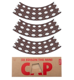 Fatboy® Mini Cappie / skærme til Edison the mini, mikado pumpkin orange (3 stk.)