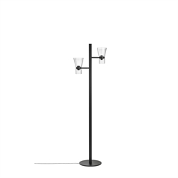 Nocturne F2 Cone gulvlampe, sort