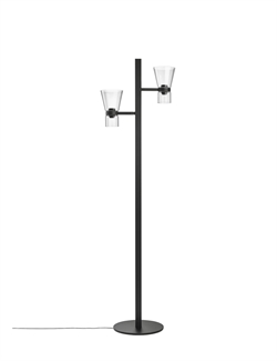 Nocturne F2 Cone gulvlampe, sort