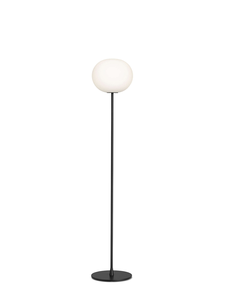 Glo-Ball F2 standerlampe, sort