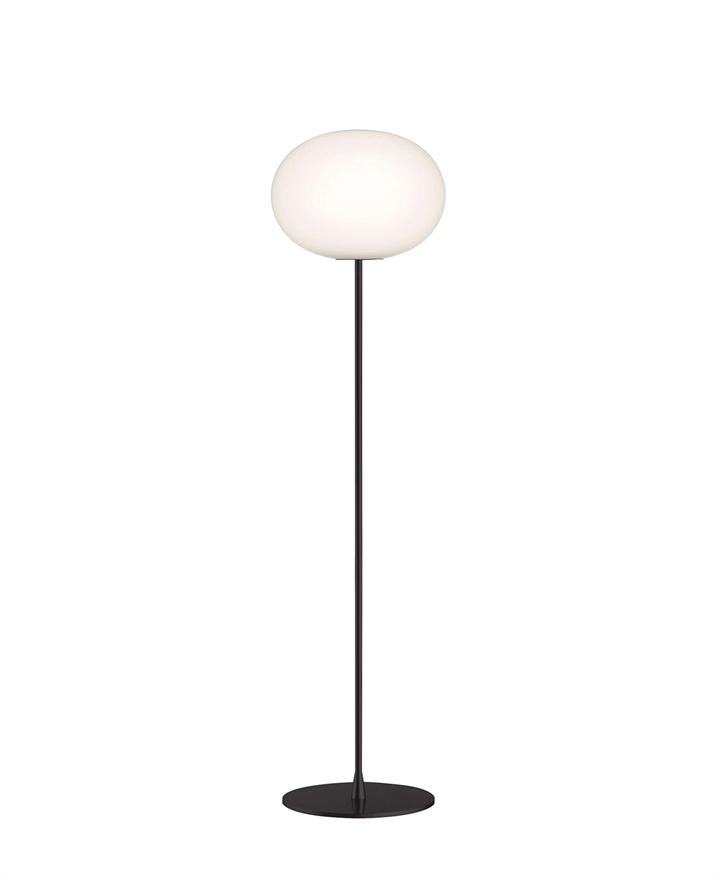 Glo-Ball F3 gulvlampe, sort