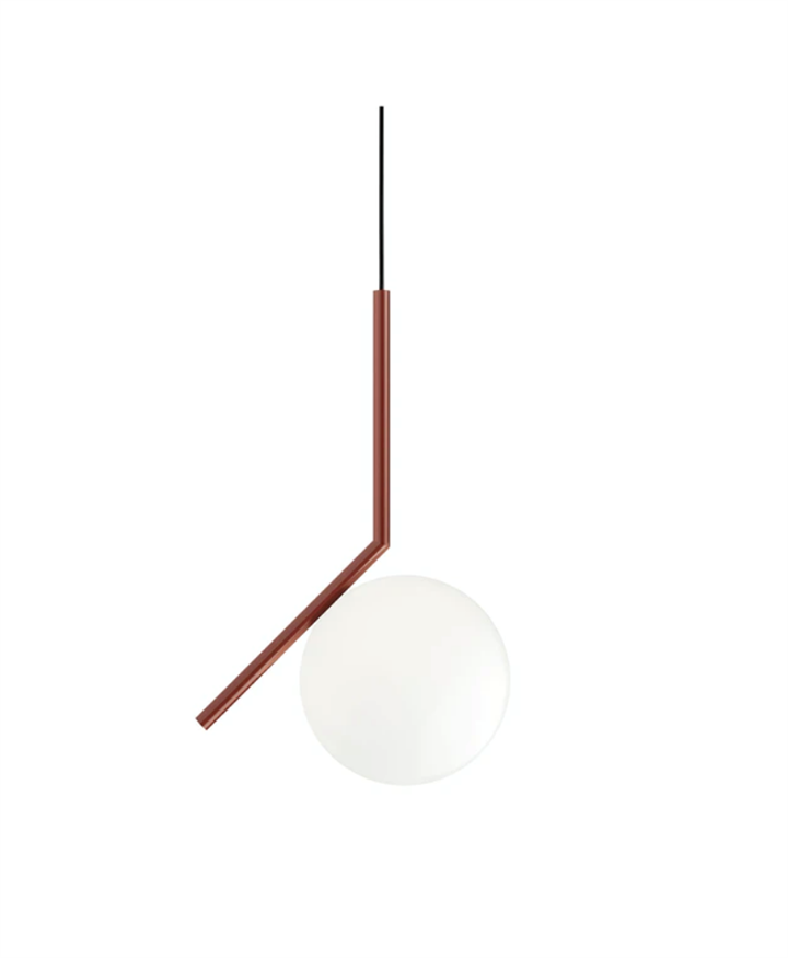 IC Light S1 pendel, vinrød