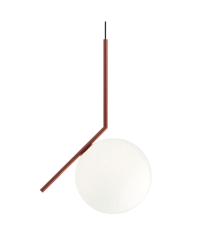 IC Light S2 pendel, vinrød