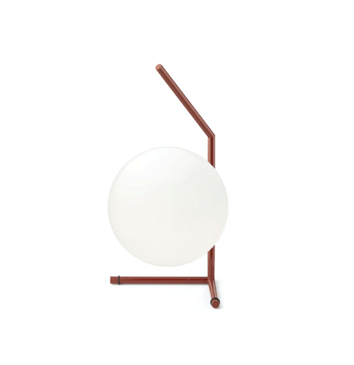 IC Light T1 low bordlampe, vinrød