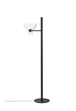 Nocturne F1 Bowl gulvlampe, sort