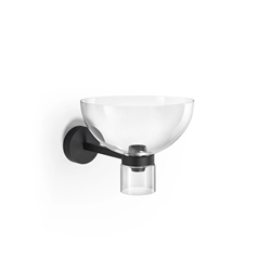 Nocturne W Bowl væglampe, sort