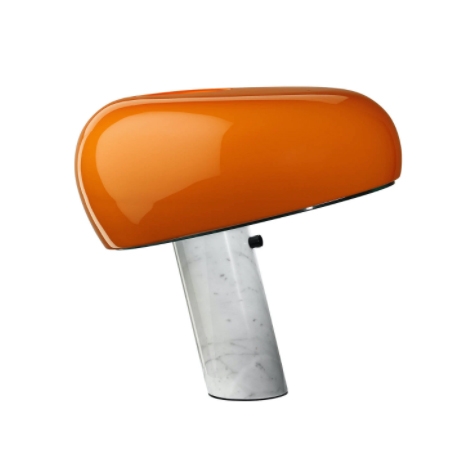 Snoopy Bordlampe, orange