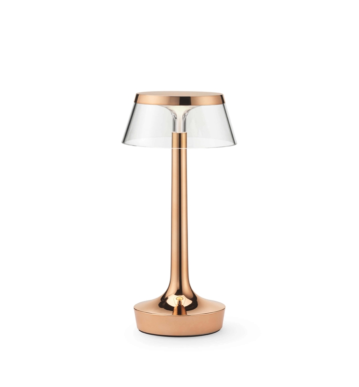 Bon Jour Unplugged batterilampe / bordlampe, kobber