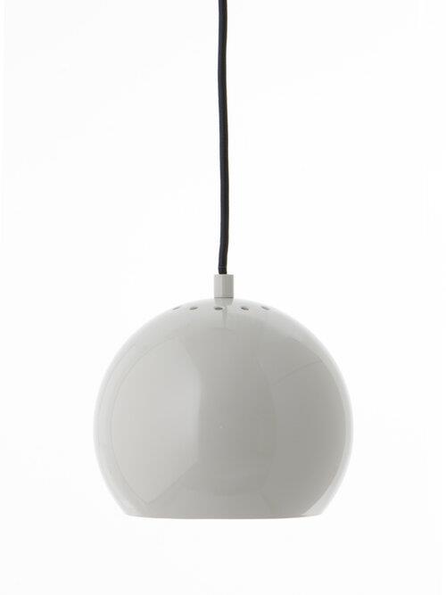 Ball pendel Ø18, blank pale grey